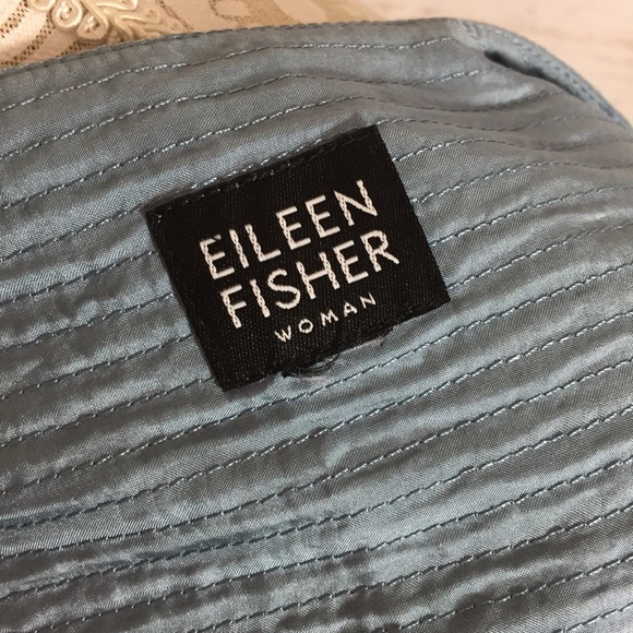 Eileen Fisher | Silk Quilted Button Jacket - Picture 6 of 7